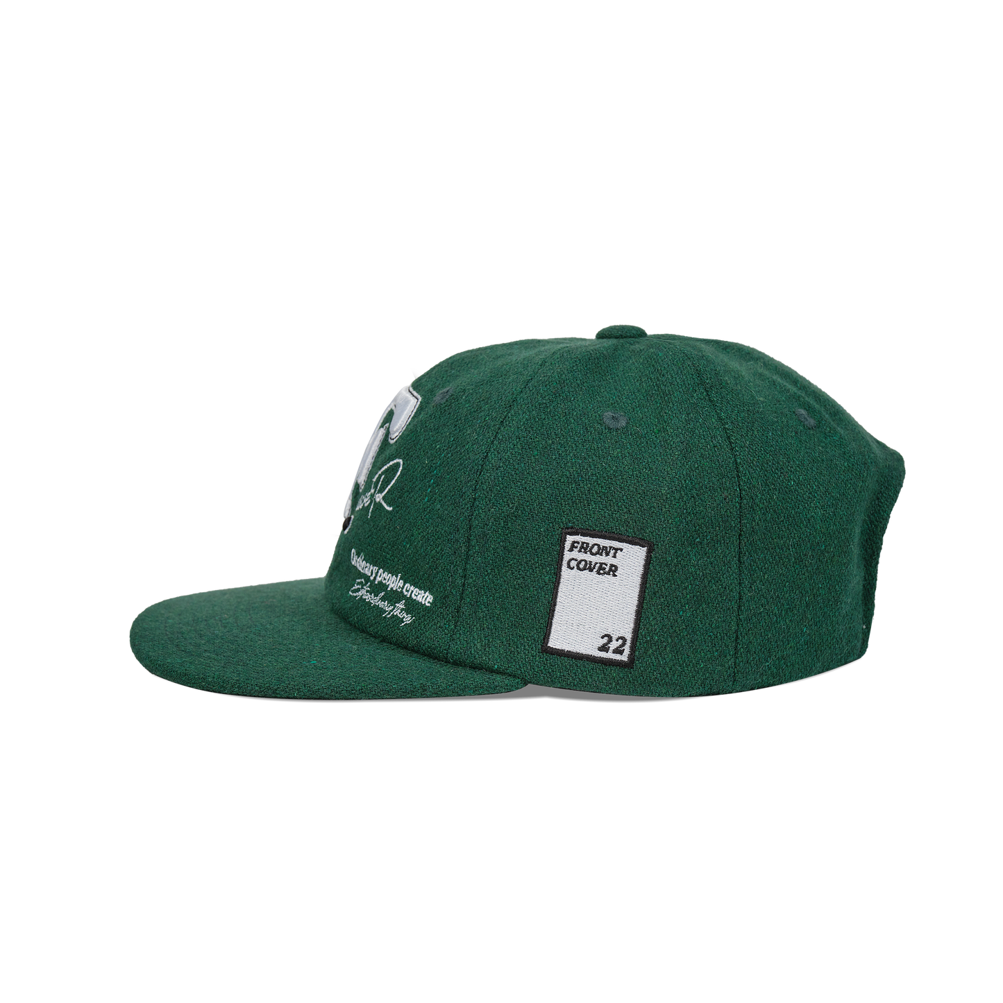 CLOVER GREEN WOOL BALL CAP