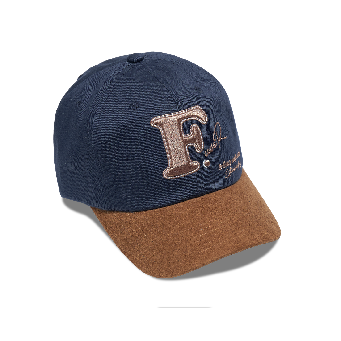 navy/vivid brown EVERYDAY LOGO BALL CAP