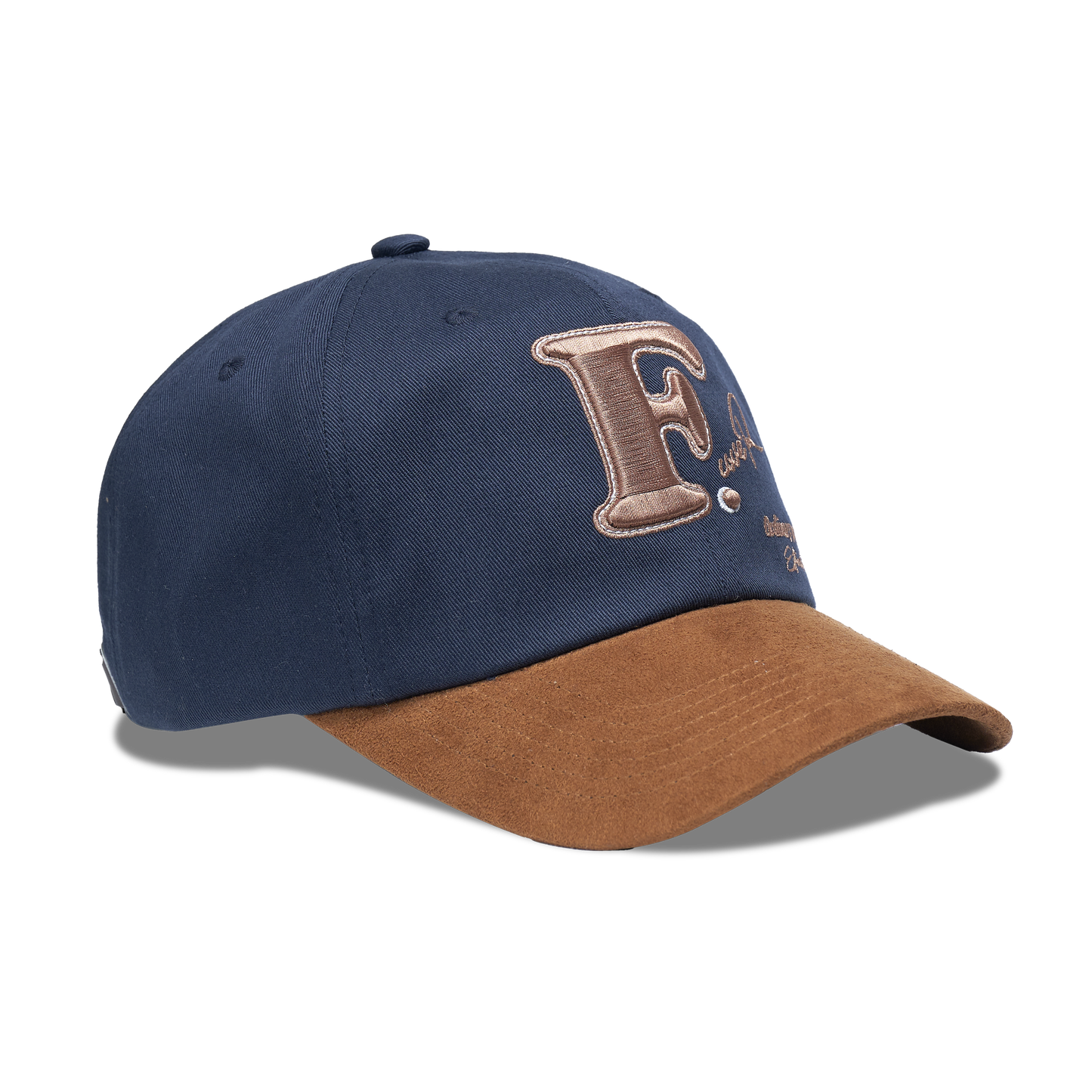 navy/vivid brown EVERYDAY LOGO BALL CAP