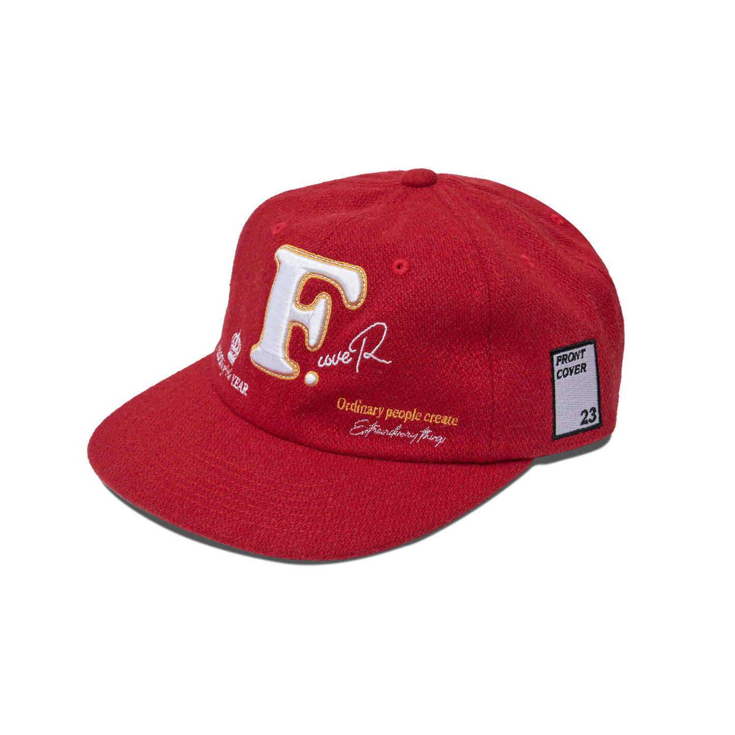 RED (Person of the Year) WOOL BALL CAP